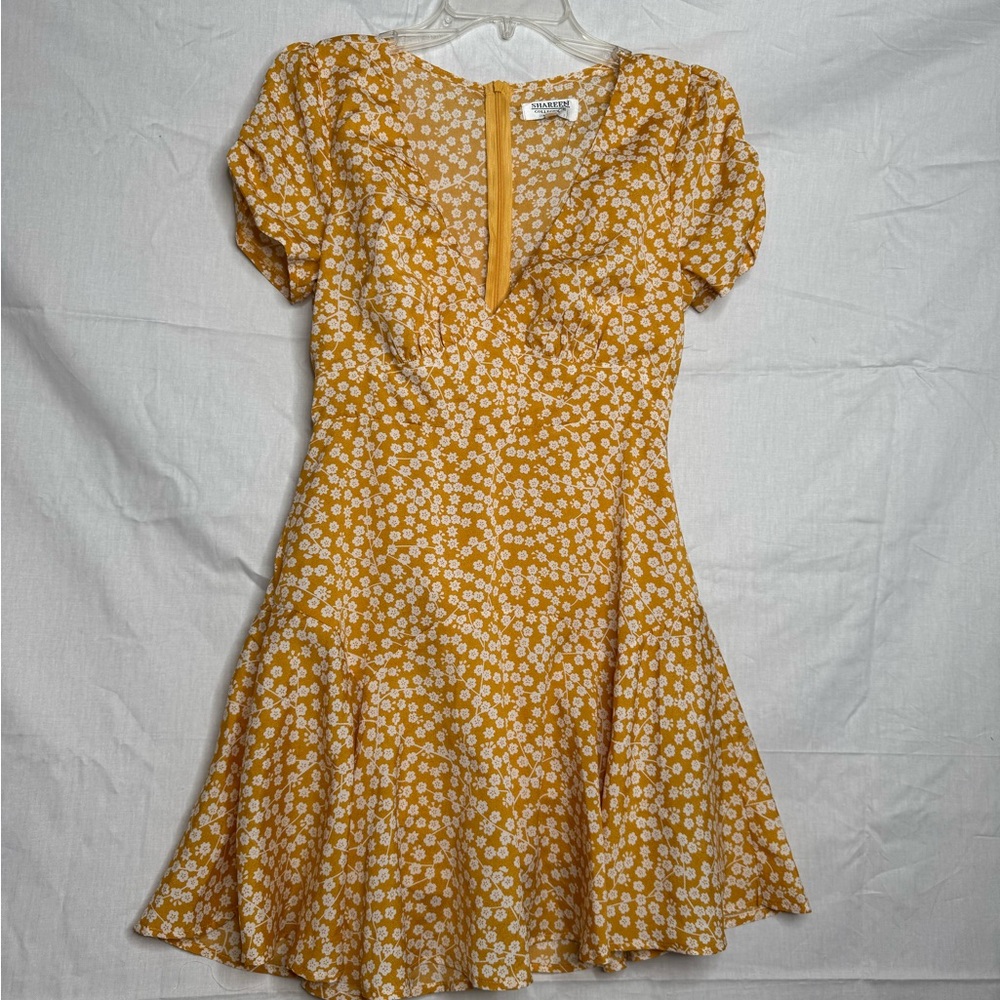 Floral Yellow Dress